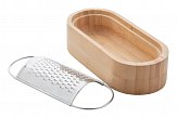 Bamboo cheese grater