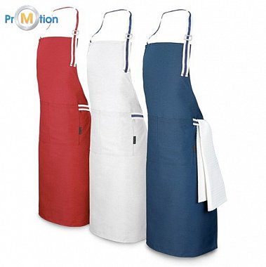 cotton cooking apron with logo printing