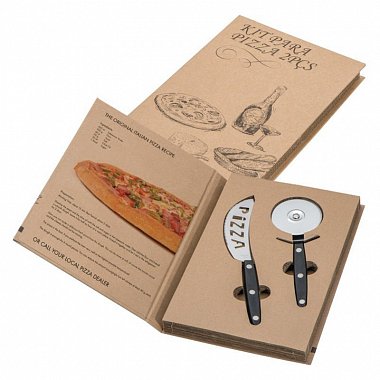 gift set of pizza cutting knives