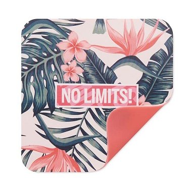 promotional silicone cup mat with logo printing