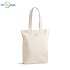 LIVINGSTON. Bag made of 100% cotton (220 g/m²) Light natural, logo print