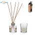 Vanilla diffuser and candle set with logo print