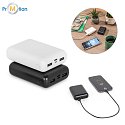 97198 LEAKEY 10. Power banka 10 000 mAh zo recyklovaného ABS (100 % rABS)