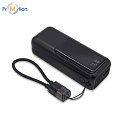FLEXIPOWER powerbanka 10 000 mAh s rychlonabíjením, černá s tiskem loga