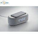 15W reproduktor s bezdrôtovým nabíjaním, hodinami, počasím, potlač loga 7