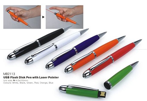 USB pero s laserovým ukazovátkom C31N