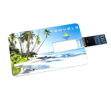 USB kreditní karta s potiskem loga, usb ve tvaru kreditní karty s tiskem loga