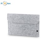 FELPY SLEEVE. Brašna na notebook z recyklované plsti (100% rPET) šedá, potisk loga