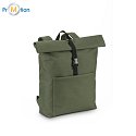 ATENAS. promotional laptop backpack green, logo print