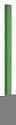 tesařská tužka zelená, potisk loga