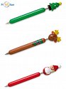 vánoční dřevěné pero