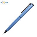 SOLENE notebook and pen gift set, blue, logo print 4
