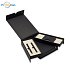 PALOMA gift set, black with NFC wallet, notebook, pen, logo print