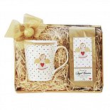 gift set with tea and mug