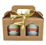 Christmas duo tea set with logo print