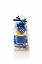 gift set honey + tea, blue, advertising label