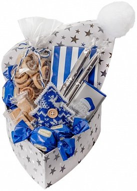 gift basket silver cap