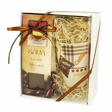 gift set with coffee and mug