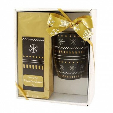 gift set with tea and mug