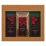 Gift package Christmas roses with logo print for Christmas