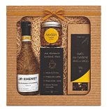 Gift package Christmas wine corporate gift with logo print