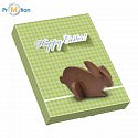 0331 Veľkonočné čokoládove 3D puzzle Zajac s potlačou