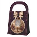 Gift bag Christmas ball with logo print