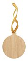 Christmas ornament, bamboo circle