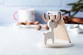 mobile phone stand shape reindeer