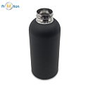 GRACE gift set, black (thermos, pen, pendant, laser logo 2)