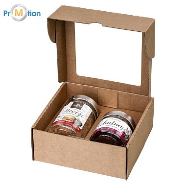 Dárkový set hovězí chutney s potiskem loga