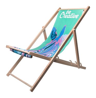 folding chair with custom logo printing