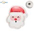 Santa Claus hand warmer, Christmas motif, logo print
