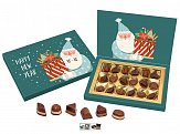 amoretta chocolate box with pralines, custom logo print