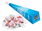 trumpet for fans with candy with logo printing