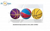 Basketbalové lopty vyrobené na mieru s potlacou loga