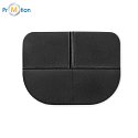 Folding seat cushion, seat cushion, black, logo print 2