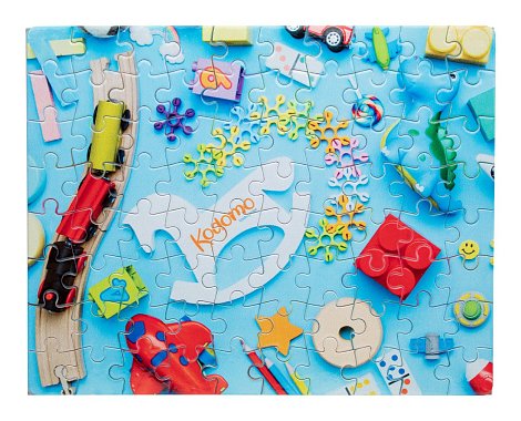 reklamné puzzle s potlačou loga