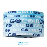 Coolmax headband with custom logo printing