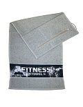 Fitness towel with custom logo print