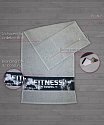 fitness sports towel with logo printing