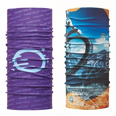 multifunction scarf / bandana with custom logo imprint
