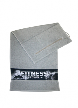 fitness športový uterák s potlačou loga