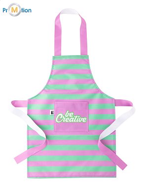 RPET children's apron made to order with your own motif, logo printed