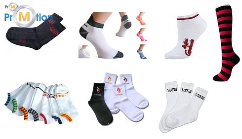 advertising socks with your own logo, production of socks