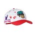 cap with custom print, custom made