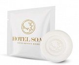 hotel advertising soap with custom logo printing
