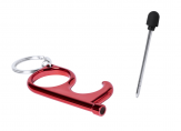 Hygienický kľúč so stylusom červený
