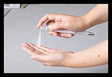 antibakteriální pero se sprejem s tiskem loga