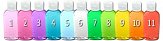 color disinfectant gels hand print logo